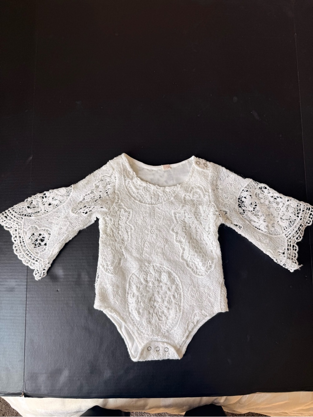 White Lace Onesie for Toddler